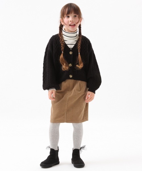 GLOBAL WORK（グローバルワーク）の「【キッズ】テレコタートルネック/長袖/853637（Tシャツ/カットソー・キッズ・ホワイト/ブラック/その他/ワインレッド/その他1・SMALL/MEDIUM/LARGE/X-LARGE/XX-LARGE）」の17枚目の写真