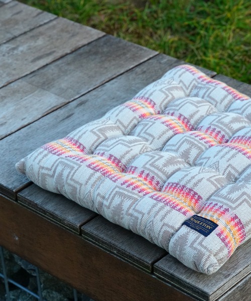 HIROページ ペンドルトン リメイク クッションカバー スパイダーロック ウールチェッククッションカバー | ペンドルトン / Pendleton by