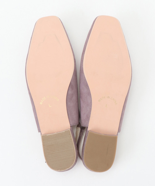 ikka（イッカ）の「バックストラップシューズ（パンプス・レディース・ベージュ/パープル/キャメル・M/L）」の5枚目の写真