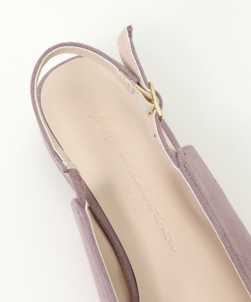 ikka（イッカ）の「バックストラップシューズ（パンプス・レディース・ベージュ/パープル/キャメル・M/L）」の9枚目の写真