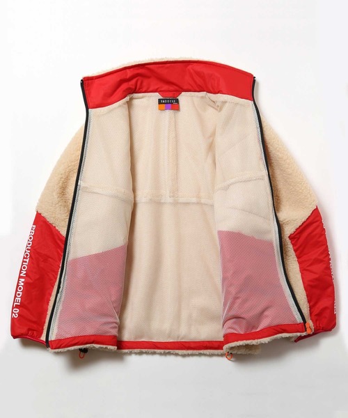 RADIO EVA(ラヂオエヴァ)の「RADIO EVA 663 EVANGELION BOA JACKET(その他アウター・メンズ・ブラック/ナチュラル/ネイビー/ブラック系その他・SMALL/LARGE/LADIES)」の7枚目の写真