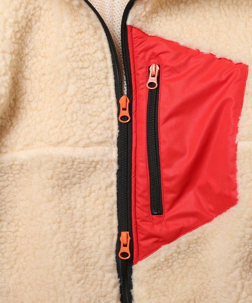 RADIO EVA(ラヂオエヴァ)の「RADIO EVA 663 EVANGELION BOA JACKET(その他アウター・メンズ・ブラック/ナチュラル/ネイビー/ブラック系その他・SMALL/LARGE/LADIES)」の10枚目の写真