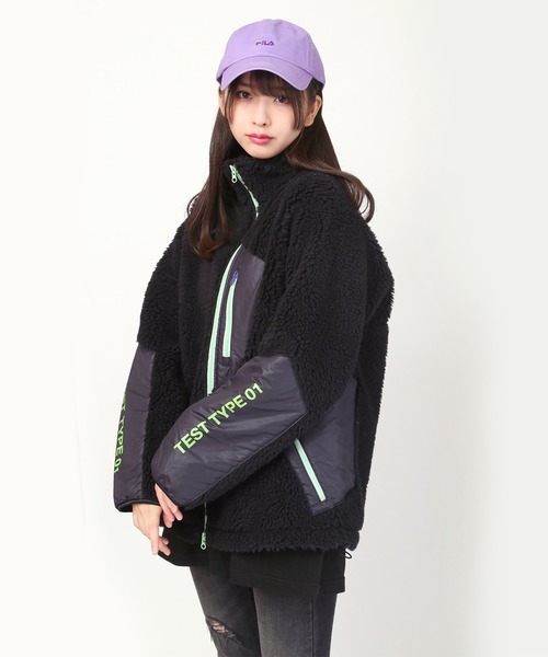 RADIO EVA(ラヂオエヴァ)の「RADIO EVA 663 EVANGELION BOA JACKET(その他アウター・メンズ・ブラック/ナチュラル/ネイビー/ブラック系その他・SMALL/LARGE/LADIES)」の13枚目の写真