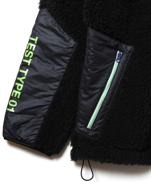 RADIO EVA(ラヂオエヴァ)の「RADIO EVA 663 EVANGELION BOA JACKET(その他アウター・メンズ・ブラック/ナチュラル/ネイビー/ブラック系その他・SMALL/LARGE/LADIES)」の20枚目の写真