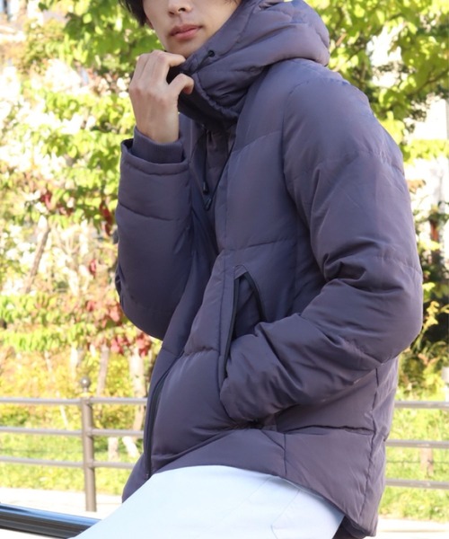 REBALANCE(リバランス)の「極暖 ダウンジャケット(ダウンジャケット/コート・メンズ・ブラック/ネイビー/グレー/チャコールグレー・SMALL/MEDIUM/LARGE/X-LARGE/XX-LARGE)」の11枚目の写真