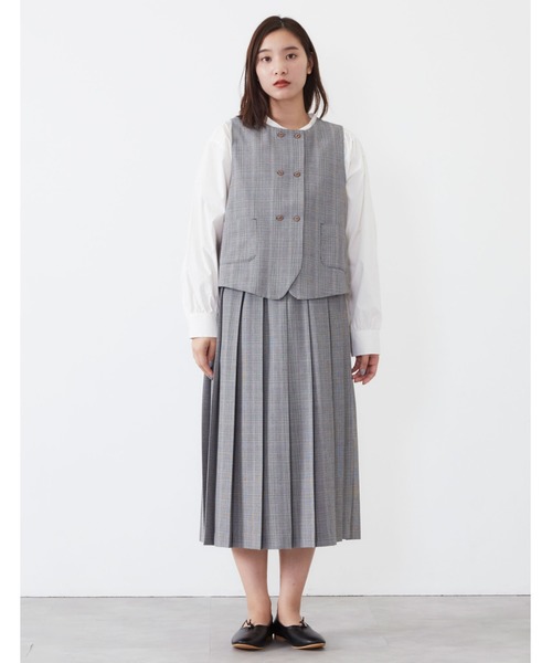 POU DOU DOU（プードゥドゥ）の「シャーリングバレエシューズ（パンプス・レディース・ブラック/モカ・4/3）」の13枚目の写真