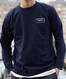 カジュアルグラフィック ユニセックスデザイン プリントロングTシャツカットソー