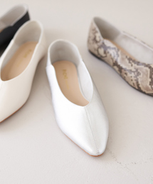 PICHE ABAHOUSE | バブーシュ 2WAY フラットシューズ(パンプス)