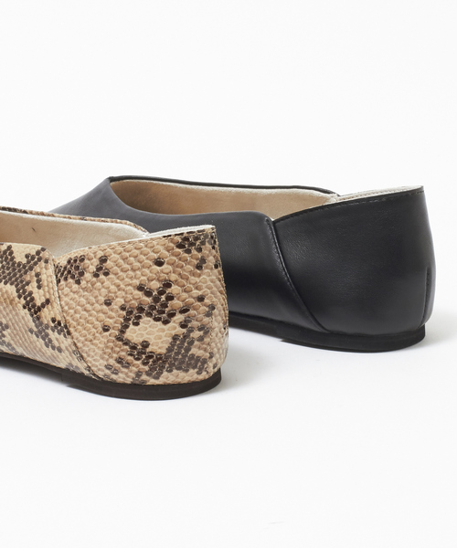 PICHE ABAHOUSE（ピシェ アバハウス）の「バブーシュ 2WAY フラットシューズ（パンプス・レディース・ブラック/オフホワイト/シルバー/その他・38/39/35/36/37/34/40）」の7枚目の写真