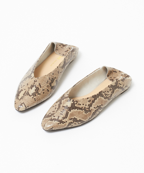 PICHE ABAHOUSE（ピシェ アバハウス）の「バブーシュ 2WAY フラットシューズ（パンプス・レディース・ブラック/オフホワイト/シルバー/その他・38/39/35/36/37/34/40）」の10枚目の写真