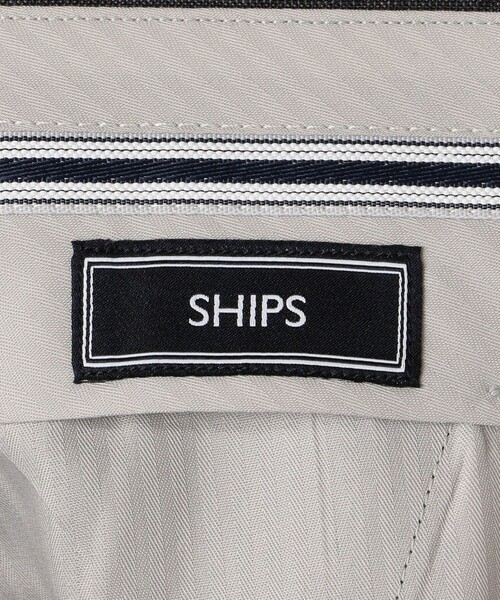 SHIPS(シップス)の「SHIPS: 〈手洗い可能〉ラスティック ウォッシャブル トロピカル スラックス(スラックス・メンズ・グレー系その他/ダークグレー/コバルトブルー/カーキ・48/46/44)」の12枚目の写真