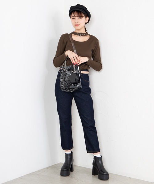 WEGO(ウィゴー)の「WEGO/クリアチューブ2wayショルダーバッグ(ショルダーバッグ・レディース・その他1/その他2/ホワイト系その他/グリーン系その他/パープル系その他・FREE)」の11枚目の写真