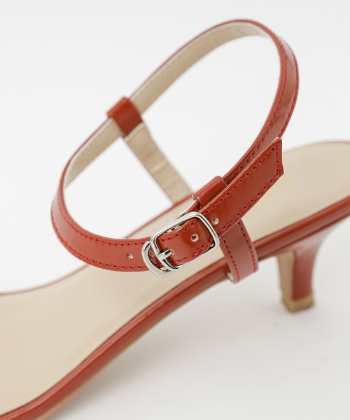 Omekashi（オメカシ）の「ストラップヒールサンダル（サンダル・レディース・ベージュ/ブラウン/オフホワイト・38/36/37）」の5枚目の写真