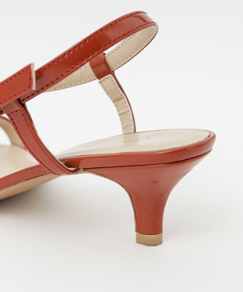 Omekashi（オメカシ）の「ストラップヒールサンダル（サンダル・レディース・ベージュ/ブラウン/オフホワイト・38/36/37）」の6枚目の写真