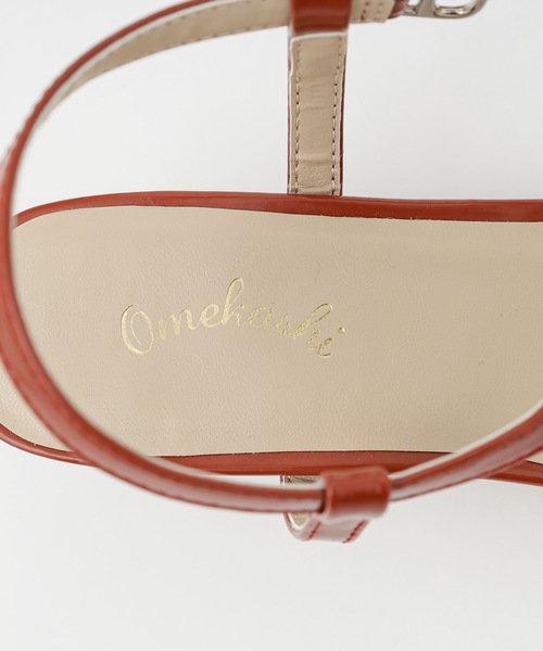 Omekashi（オメカシ）の「ストラップヒールサンダル（サンダル・レディース・ベージュ/ブラウン/オフホワイト・38/36/37）」の8枚目の写真