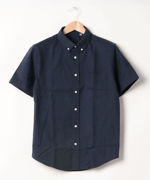 ARCHIVER(アーカイバ)の「【W】【it】【select ITEM】ストレッチオックスフォード半袖シャツ(シャツ/ブラウス・レディース・オフホワイト/ベージュ/ブラック/ブルー/グレー/サックスブルー/ネイビー/オリーブドラブ・MEDIUM/LARGE/X-LARGE)」の1枚目の写真