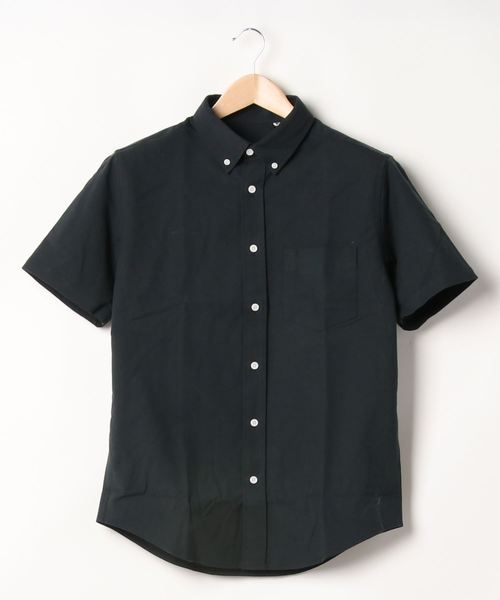 ARCHIVER(アーカイバ)の「【W】【it】【select ITEM】ストレッチオックスフォード半袖シャツ(シャツ/ブラウス・レディース・オフホワイト/ベージュ/ブラック/ブルー/グレー/サックスブルー/ネイビー/オリーブドラブ・MEDIUM/LARGE/X-LARGE)」の3枚目の写真