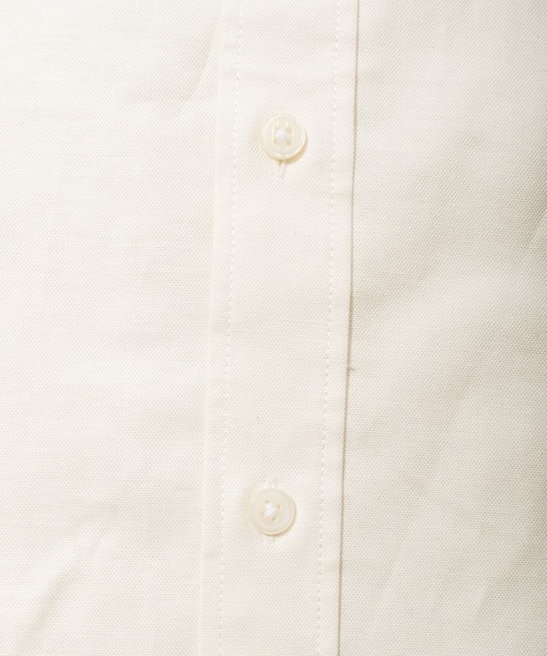 ARCHIVER(アーカイバ)の「【W】【it】【select ITEM】ストレッチオックスフォード半袖シャツ(シャツ/ブラウス・レディース・オフホワイト/ベージュ/ブラック/ブルー/グレー/サックスブルー/ネイビー/オリーブドラブ・MEDIUM/LARGE/X-LARGE)」の12枚目の写真