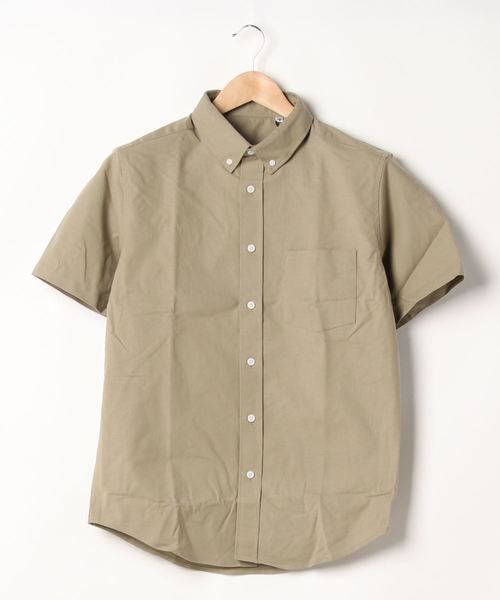 ARCHIVER(アーカイバ)の「【W】【it】【select ITEM】ストレッチオックスフォード半袖シャツ(シャツ/ブラウス・レディース・オフホワイト/ベージュ/ブラック/ブルー/グレー/サックスブルー/ネイビー/オリーブドラブ・MEDIUM/LARGE/X-LARGE)」の20枚目の写真