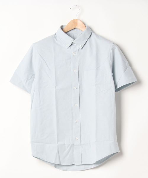 ARCHIVER(アーカイバ)の「【W】【it】【select ITEM】ストレッチオックスフォード半袖シャツ(シャツ/ブラウス・レディース・オフホワイト/ベージュ/ブラック/ブルー/グレー/サックスブルー/ネイビー/オリーブドラブ・MEDIUM/LARGE/X-LARGE)」の22枚目の写真