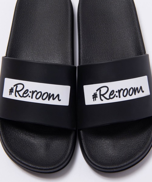 Re:room（リルーム）の「ボックスロゴシャワーサンダル（サンダル