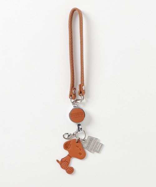 Peanuts ピーナッツ の Peanuts スヌーピー リール付きバッグチャーム キーホルダー Wear