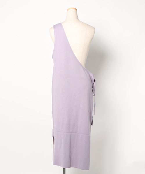 LOWRYS FARM(ローリーズファーム)の「12Gワンショルベストワンピ 888707(ワンピース・レディース・パープル/グリーン/キャメル/ブラック系その他・FREE)」の5枚目の写真