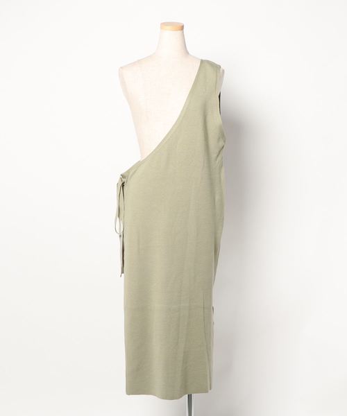 LOWRYS FARM(ローリーズファーム)の「12Gワンショルベストワンピ 888707(ワンピース・レディース・パープル/グリーン/キャメル/ブラック系その他・FREE)」の12枚目の写真