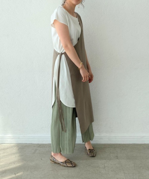 LOWRYS FARM(ローリーズファーム)の「12Gワンショルベストワンピ 888707(ワンピース・レディース・パープル/グリーン/キャメル/ブラック系その他・FREE)」の8枚目の写真