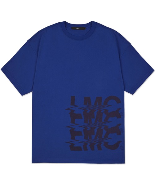 LMCの「【LMC】LMC NOISE OVERSIZED TEE / ノイズ ロゴ オーバーサイズ Tシャツ(Tシャツ/カットソー・メンズ・ホワイト/オレンジ/ロイヤルブルー・1/2)」の3枚目の写真