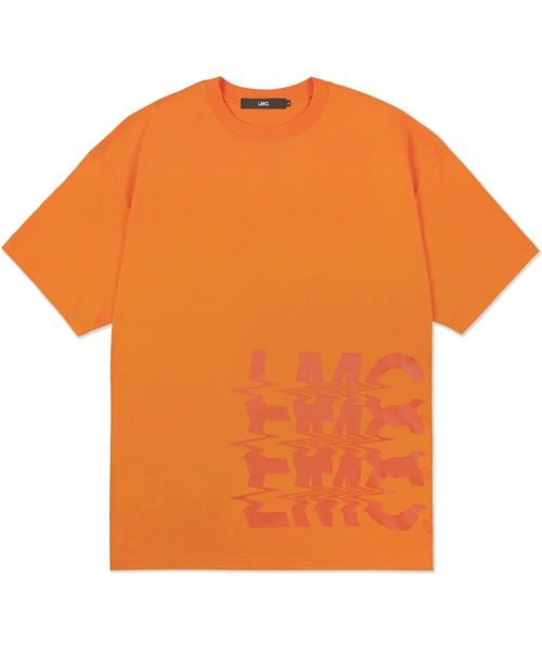 LMCの「【LMC】LMC NOISE OVERSIZED TEE / ノイズ ロゴ オーバーサイズ Tシャツ(Tシャツ/カットソー・メンズ・ホワイト/オレンジ/ロイヤルブルー・1/2)」の1枚目の写真