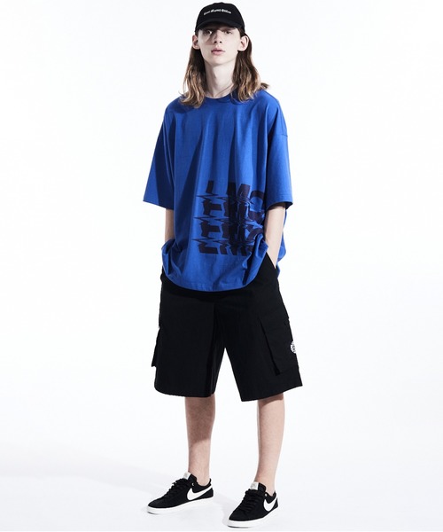 LMCの「【LMC】LMC NOISE OVERSIZED TEE / ノイズ ロゴ オーバーサイズ Tシャツ(Tシャツ/カットソー・メンズ・ホワイト/オレンジ/ロイヤルブルー・1/2)」の12枚目の写真