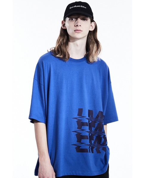 LMCの「【LMC】LMC NOISE OVERSIZED TEE / ノイズ ロゴ オーバーサイズ Tシャツ(Tシャツ/カットソー・メンズ・ホワイト/オレンジ/ロイヤルブルー・1/2)」の10枚目の写真