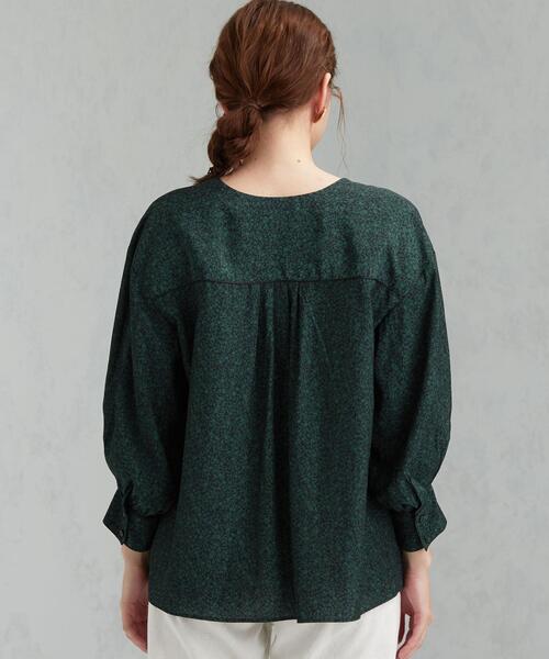 SUKALA アンティークプリントブラトップ レギンス スモークグリーン