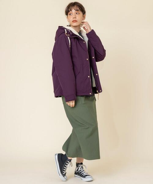 coen（コーエン）の「【WEB限定カラー】CORDURA(R)撥水3WAYマウンテンパーカー（マウンテンパーカー・レディース・ブラック/ケリー/ブラウン/ベージュ/ネイビー/パープル・MEDIUM/LARGE）」の10枚目の写真