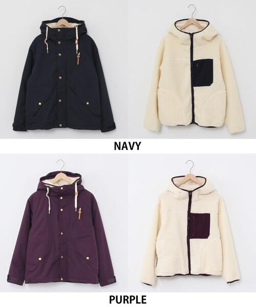 coen（コーエン）の「【WEB限定カラー】CORDURA(R)撥水3WAYマウンテンパーカー（マウンテンパーカー・レディース・ブラック/ケリー/ブラウン/ベージュ/ネイビー/パープル・MEDIUM/LARGE）」の14枚目の写真