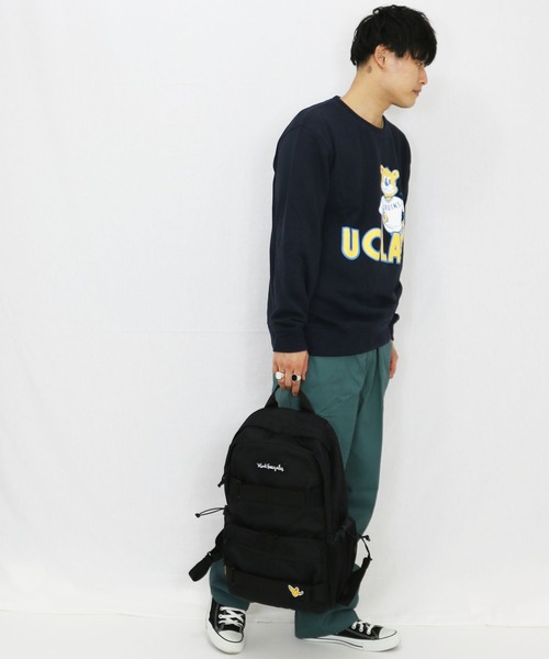 Mark Gonzales（マーク・ゴンザレス）の「MARK GONZALES/マークゴンザレス　カラーロゴ　ダブルボードストラップ付バックパック（バックパック/リュック・メンズ・ブラック系その他/ブラック系その他2・FREE）」の9枚目の写真