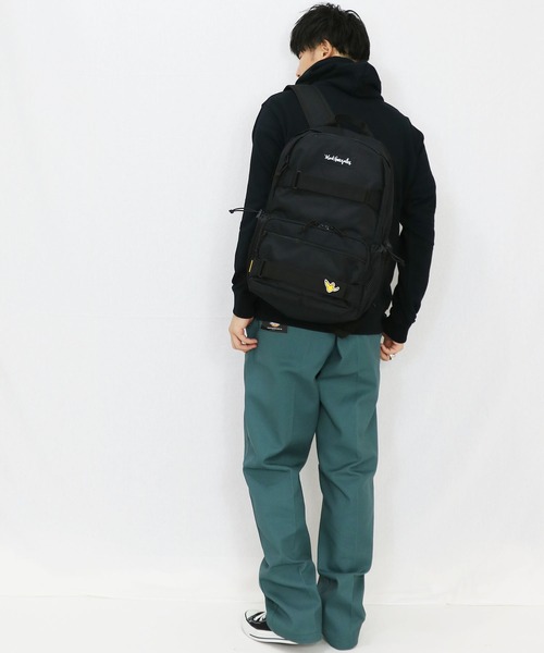 Mark Gonzales（マーク・ゴンザレス）の「MARK GONZALES/マークゴンザレス　カラーロゴ　ダブルボードストラップ付バックパック（バックパック/リュック・メンズ・ブラック系その他/ブラック系その他2・FREE）」の6枚目の写真