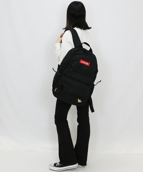 Mark Gonzales（マーク・ゴンザレス）の「MARK GONZALES/マークゴンザレス　カラーロゴ　ダブルボードストラップ付バックパック（バックパック/リュック・メンズ・ブラック系その他/ブラック系その他2・FREE）」の10枚目の写真