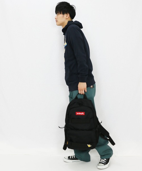 Mark Gonzales（マーク・ゴンザレス）の「MARK GONZALES/マークゴンザレス　カラーロゴ　ダブルボードストラップ付バックパック（バックパック/リュック・メンズ・ブラック系その他/ブラック系その他2・FREE）」の17枚目の写真