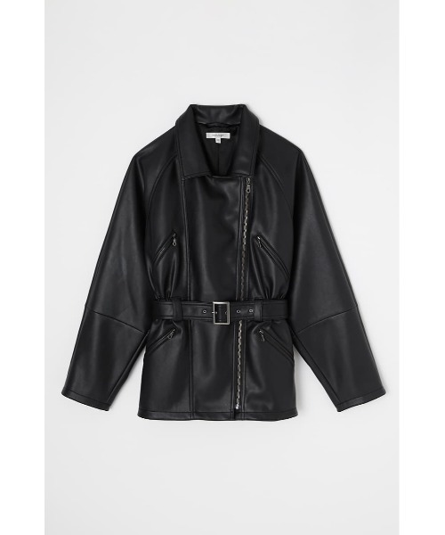 MOUSSY　マウジー ✨ Ｆ ダブルライダースジャケット　牛革　本革　ベルト MOUSSY マウジー ✨ F ダブルライダースジャケット 牛革 本革