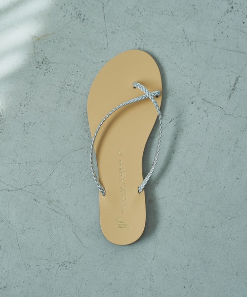 NICOLAS LAINAS アシンメトリーサンダル（サンダル）｜NICOLAS LAINAS（ニコラスライナス）