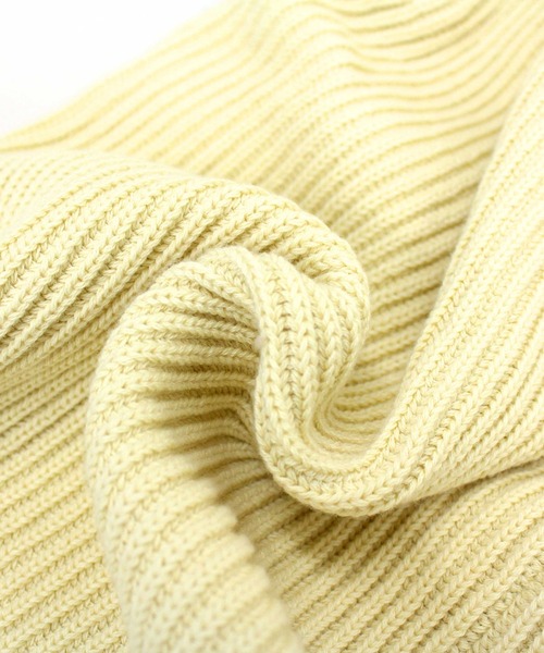 RNA-N(アールエヌエーエヌ)の「K2535 畦コットンニット(ニット/セーター・レディース・グレー/イエロー/ブルー・MEDIUM)」の15枚目の写真