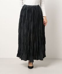 AMERICAN HOLIC | 切り替えワッシャーティアードプリーツスカート(スカート)