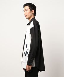 SHELLAC×semantic design ローズ柄 転写プリントブルゾン semantic design（セマンティックデザイン）の