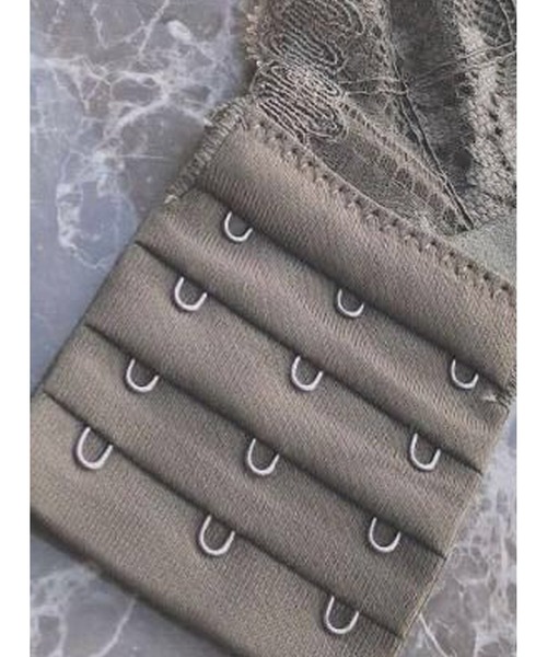 Lace Ladies（レースレディース）の「谷間メイク ノンワイヤーレースブラ&ショーツ 2点セット（ブラ&ショーツ・レディース・グリーン/モカ/ブラック/ワインレッド・80/70/75/85）」の11枚目の写真