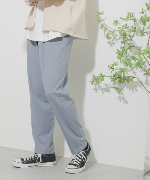 SENSE OF PLACE by URBAN RESEARCH(センスオブプレイスバイアーバンリサーチ)の「『Sサイズあり』テーパードスラックス(スラックス・メンズ・ブラック/ライトグレー/チャコールグレー/ブラウン/ライトベージュ/ブルー・MEDIUM/LARGE/SMALL)」の18枚目の写真