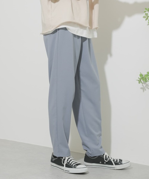 SENSE OF PLACE by URBAN RESEARCH(センスオブプレイスバイアーバンリサーチ)の「『Sサイズあり』テーパードスラックス(スラックス・メンズ・ブラック/ライトグレー/チャコールグレー/ブラウン/ライトベージュ/ブルー・MEDIUM/LARGE/SMALL)」の8枚目の写真