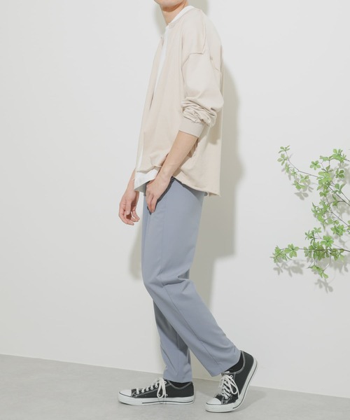 SENSE OF PLACE by URBAN RESEARCH(センスオブプレイスバイアーバンリサーチ)の「『Sサイズあり』テーパードスラックス(スラックス・メンズ・ブラック/ライトグレー/チャコールグレー/ブラウン/ライトベージュ/ブルー・MEDIUM/LARGE/SMALL)」の13枚目の写真