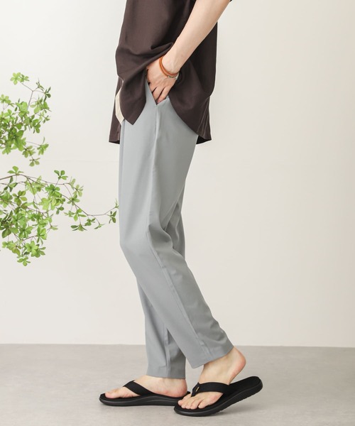 SENSE OF PLACE by URBAN RESEARCH(センスオブプレイスバイアーバンリサーチ)の「『Sサイズあり』テーパードスラックス(スラックス・メンズ・ブラック/ライトグレー/チャコールグレー/ブラウン/ライトベージュ/ブルー・MEDIUM/LARGE/SMALL)」の21枚目の写真